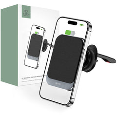 DRŽIAK TELEFÓNU DO AUTA S BEZDRÔTOVÝM NABÍJANÍM TECH-PROTECT MM15W-V2 MAGNETIC MAGSAFE VENT CAR MOUNT WIRELESS CHARGER 15W BLACK