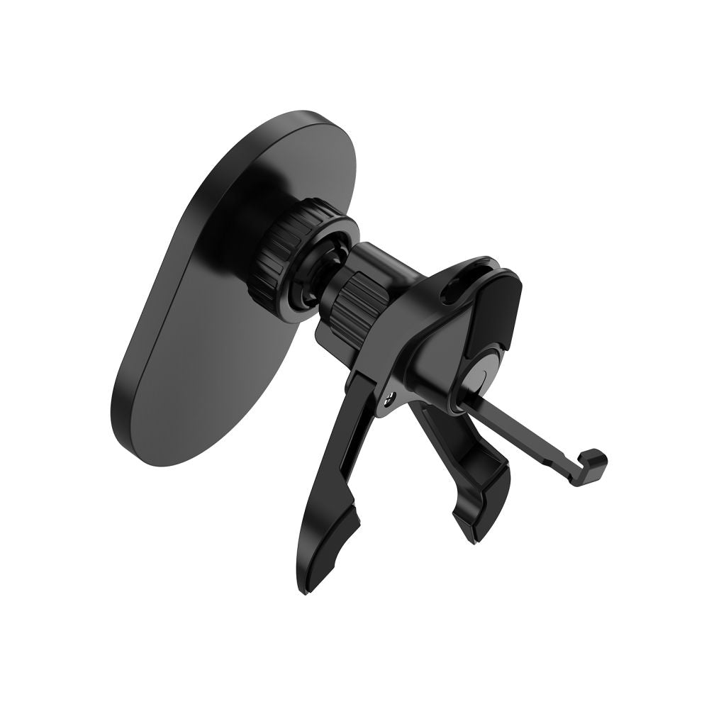DRŽIAK TELEFÓNU DO AUTA S BEZDRÔTOVÝM NABÍJANÍM TECH-PROTECT MM15W-V6 MAGNETIC MAGSAFE STABLE VENT CAR MOUNT WIRELESS CHARGER 15W BLACK/BLACK