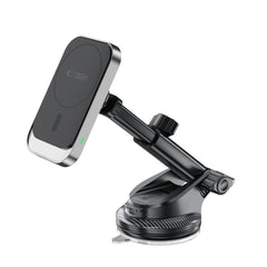 DRŽIAK TELEFÓNU DO AUTA S BEZDRÔTOVÝM NABÍJANÍM TECH-PROTECT MM15W-V9 MAGNETIC MAGSAFE DASHBOARD & VENT CAR MOUNT WIRELESS CHARGER 15W BLACK