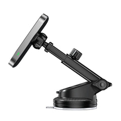 DRŽIAK TELEFÓNU DO AUTA S BEZDRÔTOVÝM NABÍJANÍM TECH-PROTECT MM15W-V9 MAGNETIC MAGSAFE DASHBOARD & VENT CAR MOUNT WIRELESS CHARGER 15W BLACK