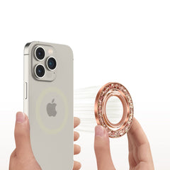 DRŽIAK NA PRST TECH-PROTECT MMR200 MAGSAFE PHONE RING ROSE GOLD