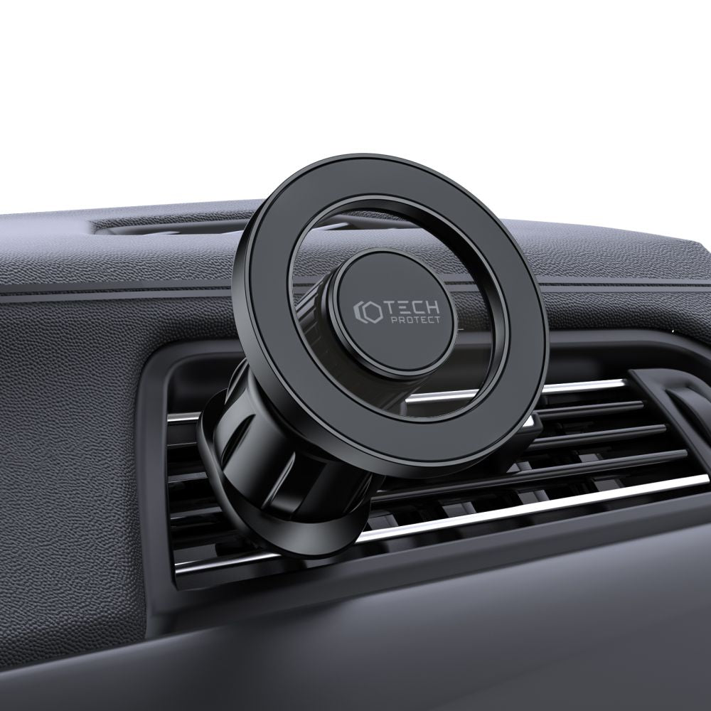 DRŽIAK DO AUTA TECH-PROTECT N51 MAGNETIC MAGSAFE VENT CAR MOUNT BLACK