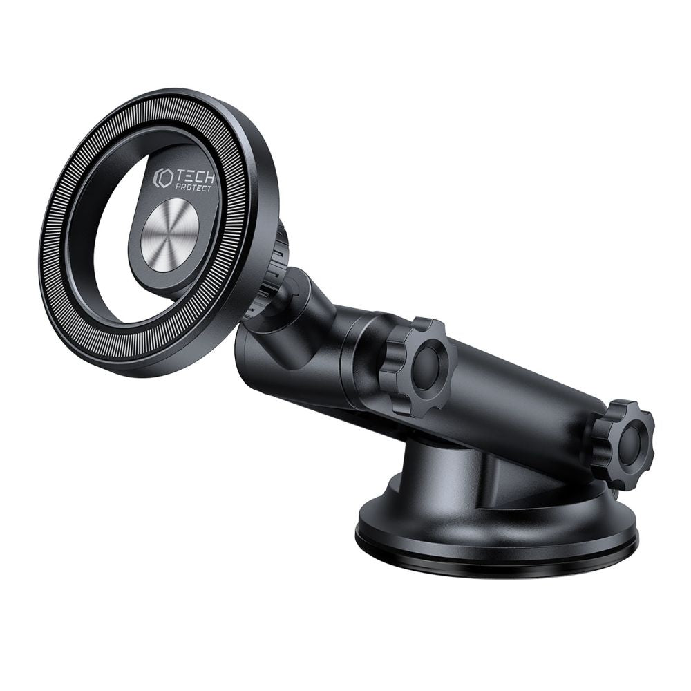 DRŽIAK / NABÍJAČKA DO AUTA  TECH-PROTECT N53 MAGNETIC MAGSAFE DASHBOARD CAR MOUNT BLACK