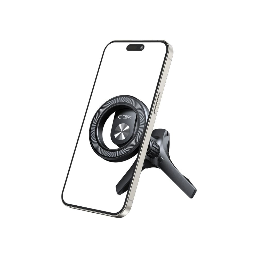 DRŽIAK TELEFÓNU DO AUTA TECH-PROTECT N53 MAGNETIC MAGSAFE STABLE VENT CAR MOUNT BLACK