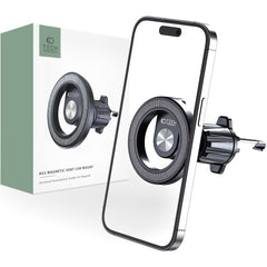 DRŽIAK DO AUTA  TECH-PROTECT N53 MAGNETIC MAGSAFE VENT CAR MOUNT BLACK