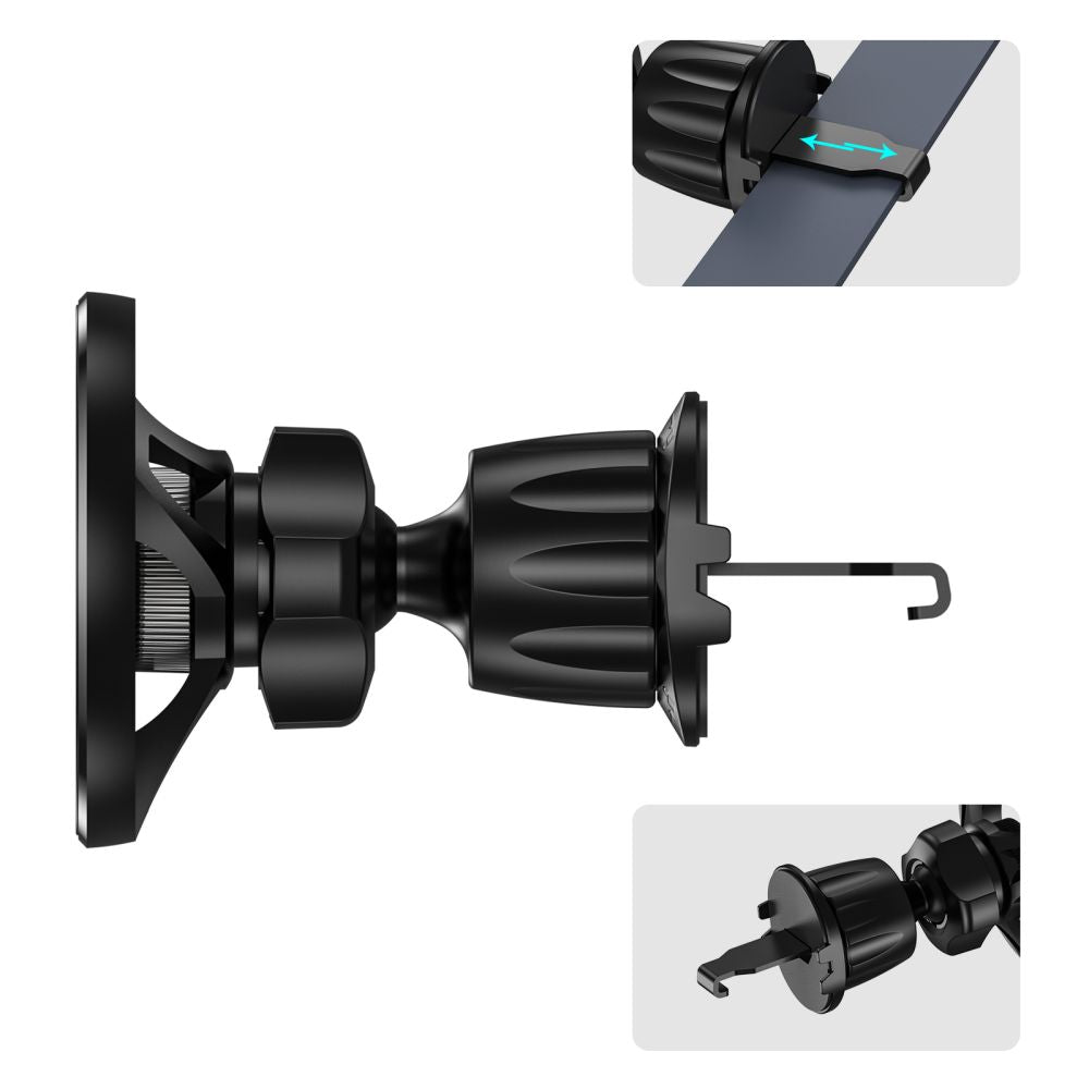DRŽIAK DO AUTA TECH-PROTECT N54 MAGNETIC MAGSAFE VENT CAR MOUNT BLACK