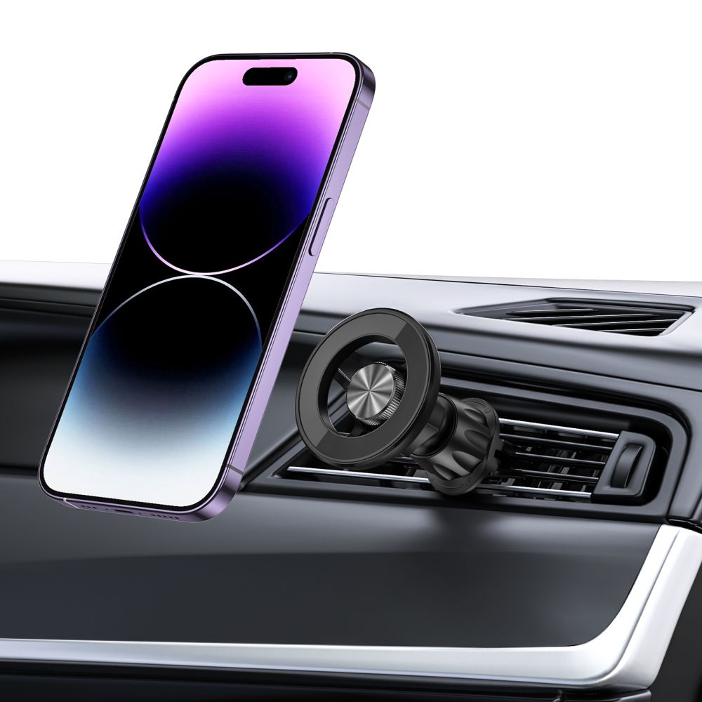 DRŽIAK DO AUTA TECH-PROTECT N54 MAGNETIC MAGSAFE VENT CAR MOUNT BLACK