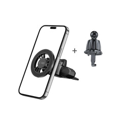 DRŽIAK TELEFÓNU DO AUTA TECH-PROTECT N56 MAGNETIC MAGSAFE CD & VENT CAR MOUNT BLACK