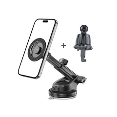 DRŽIAK TELEFÓNU DO AUTA TECH-PROTECT N58 MAGNETIC MAGSAFE DASHBOARD & VENT CAR MOUNT BLACK