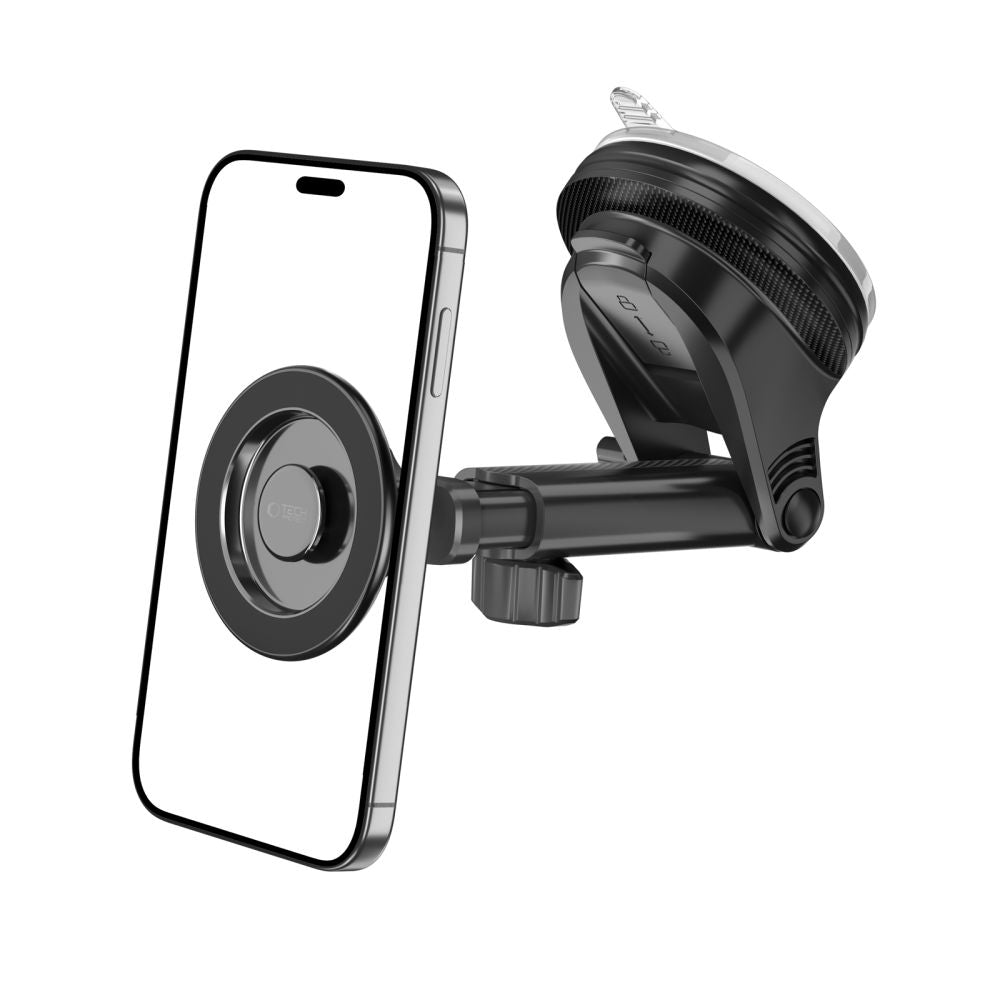 DRŽIAK TELEFÓNU DO AUTA TECH-PROTECT N58 MAGNETIC MAGSAFE DASHBOARD & VENT CAR MOUNT BLACK