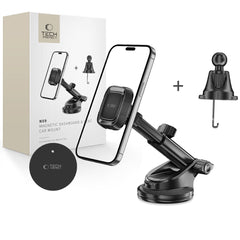 DRŽIAK TELEFÓNU DO AUTA TECH-PROTECT N59 MAGNETIC DASHBOARD & VENT CAR MOUNT BLACK