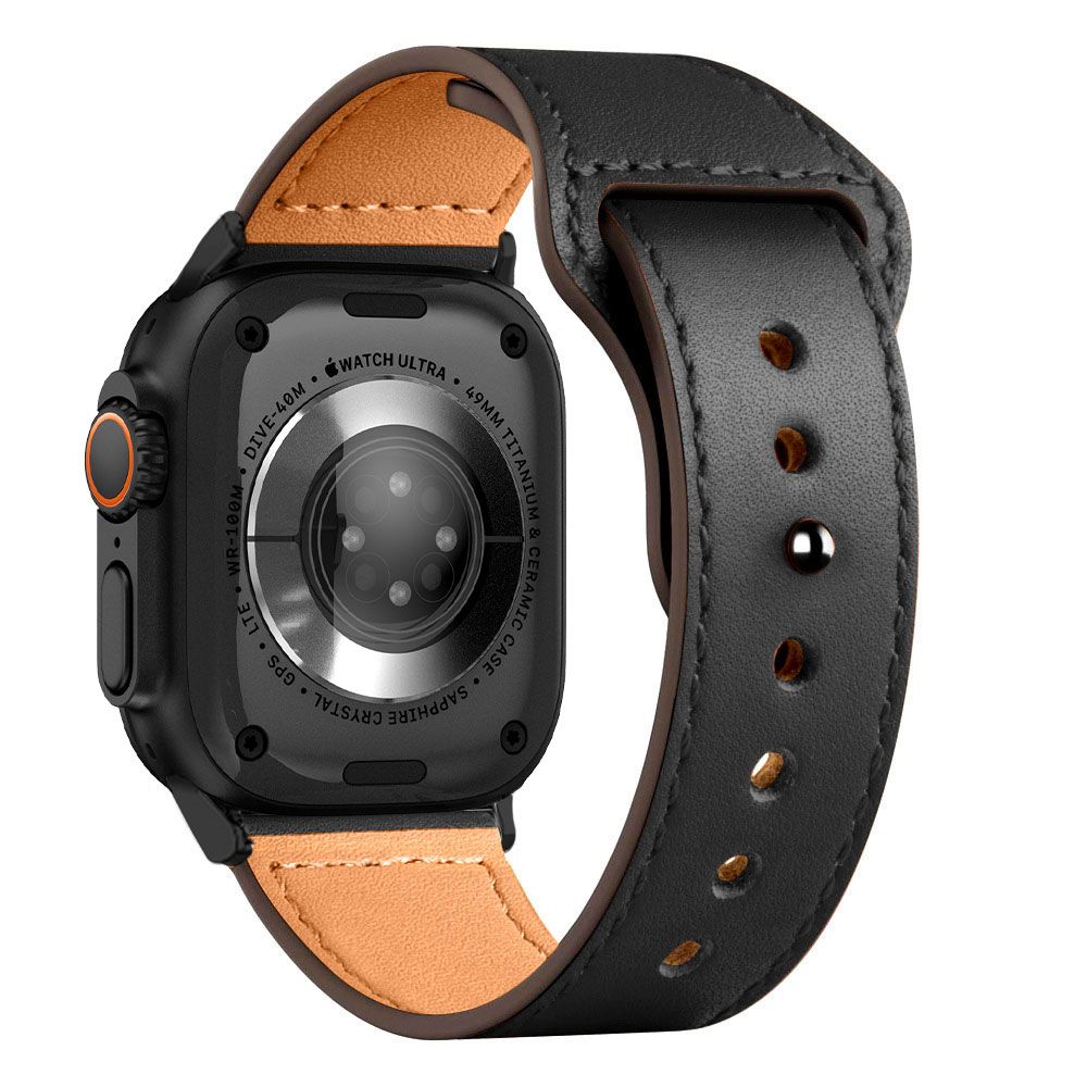 REMIENOK DOOP NATURALFIT APPLE WATCH 6 / 7 / 8 / 9 / 10 / SE / ULTRA 1 / 2 (44 / 45 / 46 / 49 MM) BLACK
