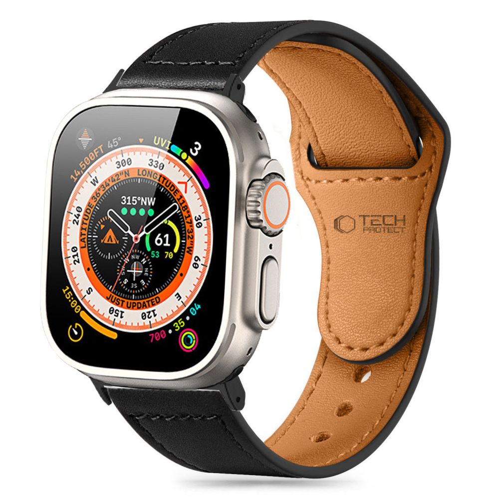 REMIENOK DOOP NATURALFIT APPLE WATCH 6 / 7 / 8 / 9 / 10 / SE / ULTRA 1 / 2 (44 / 45 / 46 / 49 MM) BLACK