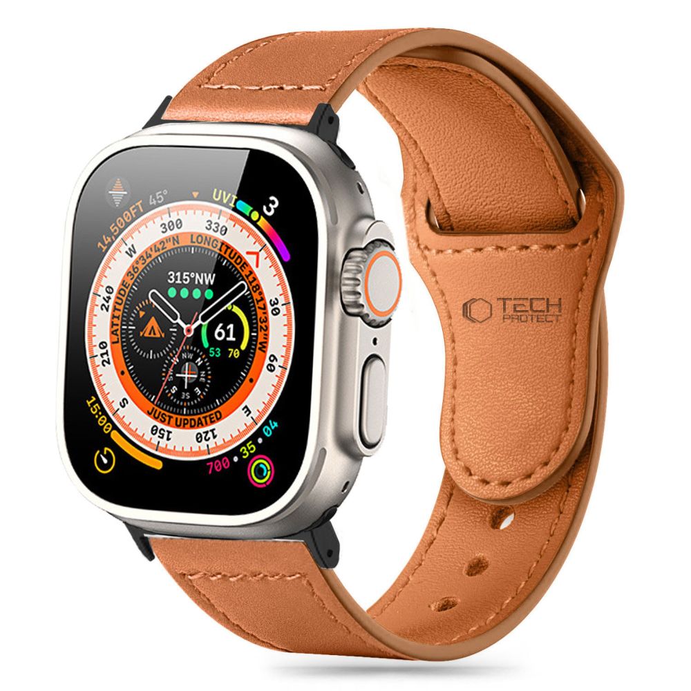 REMIENOK DOOP NATURALFIT APPLE WATCH 6 / 7 / 8 / 9 / 10 / SE / ULTRA 1 / 2 (44 / 45 / 46 / 49 MM) BROWN