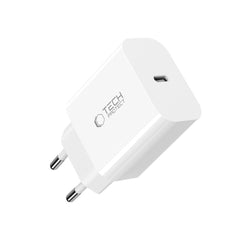 TECH-PROTECT NC20W 1-PORT MREŽNI PUNJAČ PD20W + LIGHTNING KABEL BIJELI