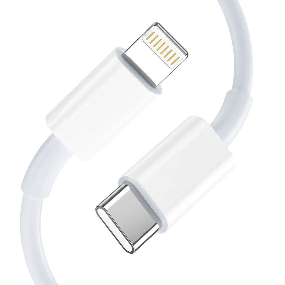 TECH-PROTECT NC20W 1-PORT MREŽNI PUNJAČ PD20W + LIGHTNING KABEL BIJELI