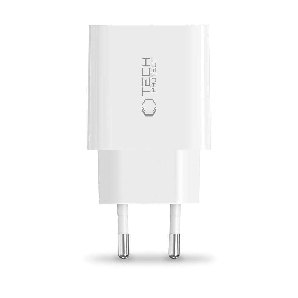 TECH-PROTECT NC20W 1-PORT MREŽNI PUNJAČ PD20W BIJELI