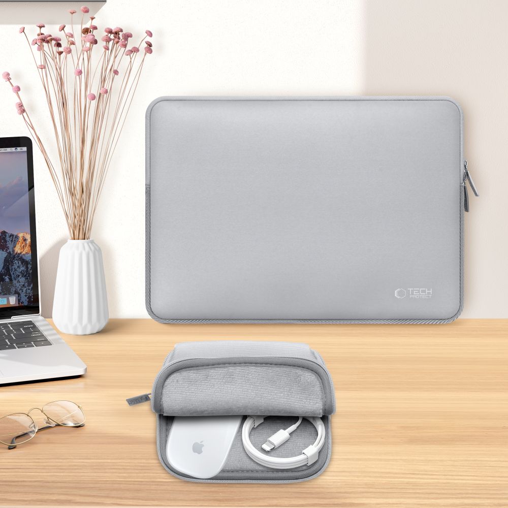 TAŠKA NA MACBOOKTECH-PROTECT NEOSLIM LAPTOP 13-14 CRAYON GREY