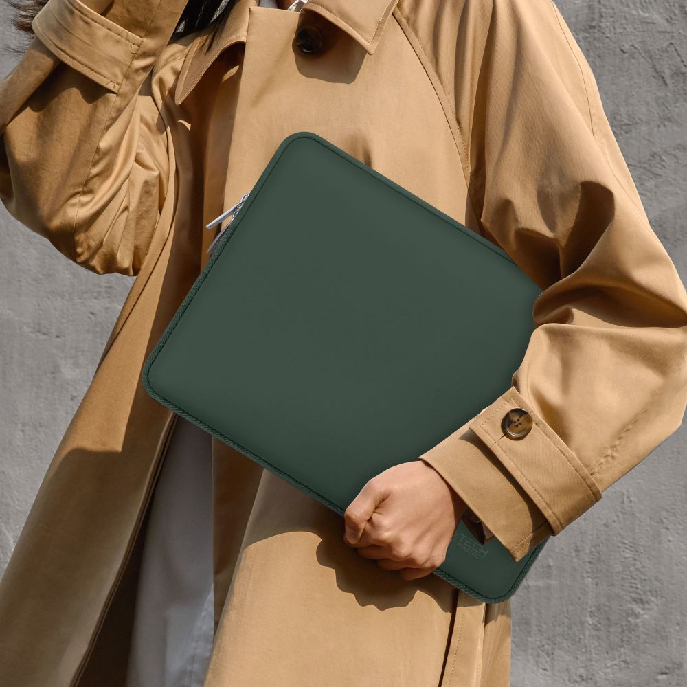  ZA MACBOOK TECH-PROTECT NEOSLIM LAPTOP 13-14 MIDNIGHT GREEN