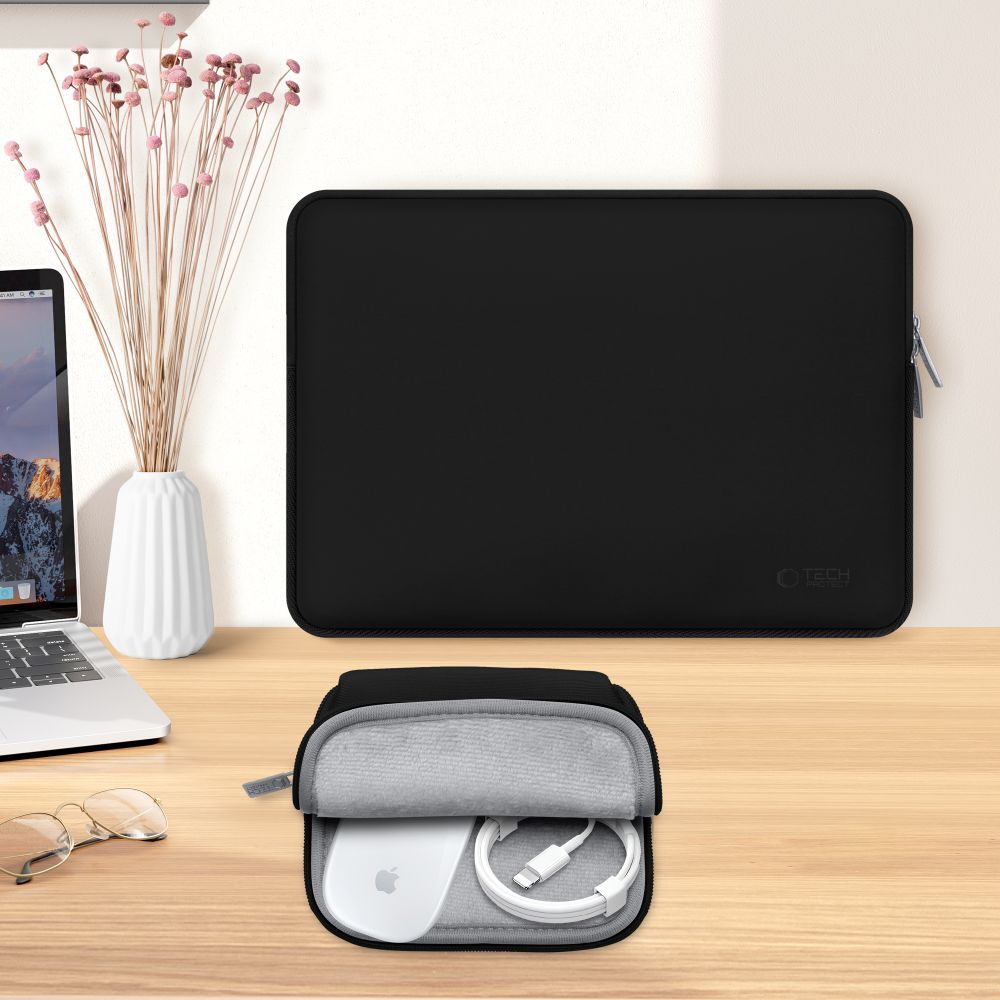  ZA MACBOOK TECH-PROTECT NEOSLIM LAPTOP 15-16 CRNA