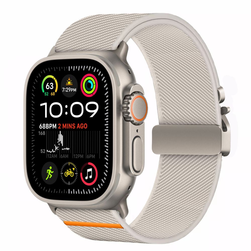 TECH-PROTECT NYLON  APPLE WATCH 6 / 7 / 8 / 9 / 10 / SE / ULTRA 1 / 2 (44 / 45 / 46 / 49 MM) TITAN