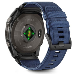 REMIENOK TECH-PROTECT NYLON CLASSIC GARMIN FENIX 5X / 5X PLUS / 6X / 6X PRO / 7X / 8 (51 MM) NAVY BLUE