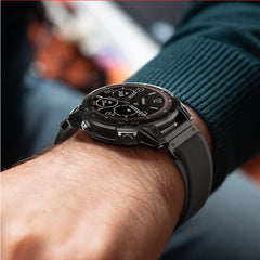 REMIENOK TECH-PROTECT NYLON GARMIN FENIX 5 / 6 / 6 PRO / 7 / 8 (47 MM) / E BLACK/ORANGE