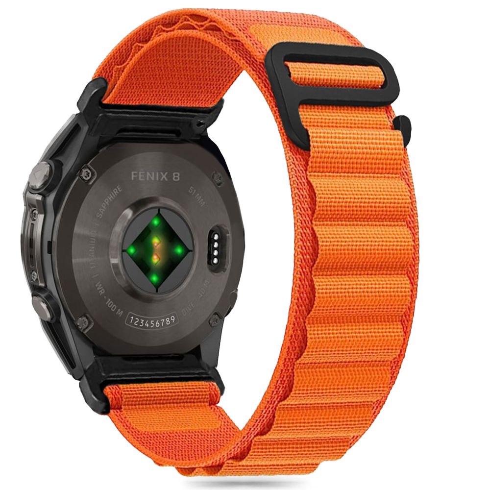 REMIENOK TECH-PROTECT NYLON PRO GARMIN FENIX 5 / 6 / 6 PRO / 7 / 8 (47 MM) / E ORANGE
