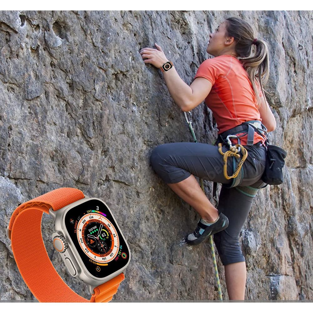 REMIENOK HEYBAND NYLON PRO SAMSUNG GALAXY WATCH 4 / 5 / 5 PRO / 6 / 7 / FE MILITARY GREEN