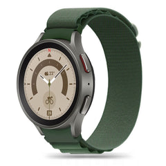 REMIENOK HEYBAND NYLON PRO SAMSUNG GALAXY WATCH 4 / 5 / 5 PRO / 6 / 7 / FE MILITARY GREEN