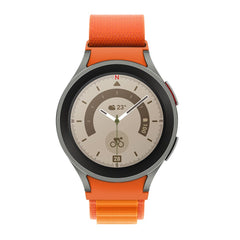 REMIENOK HEYBAND NYLON PRO SAMSUNG GALAXY WATCH 4 / 5 / 5 PRO / 6 / 7 / FE ORANGE