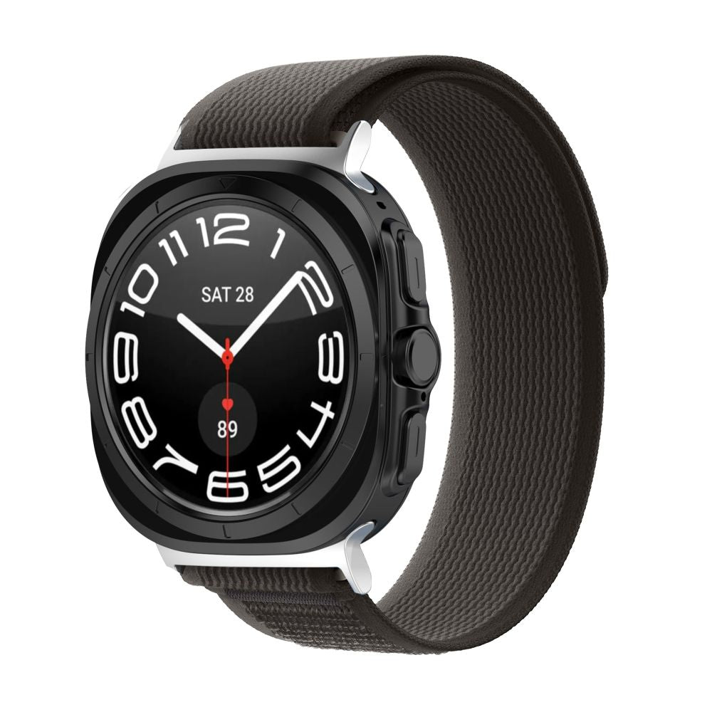 TECH-PROTECT NYLON  ZA SAMSUNG GALAXY WATCH ULTRA (47 MM) CRNA/NARANČASTA