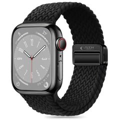 REMIENOK TECH-PROTECT NYLONMAG APPLE WATCH 6 / 7 / 8 / 9 / 10 / SE (40 / 41 / 42 MM) BLACK