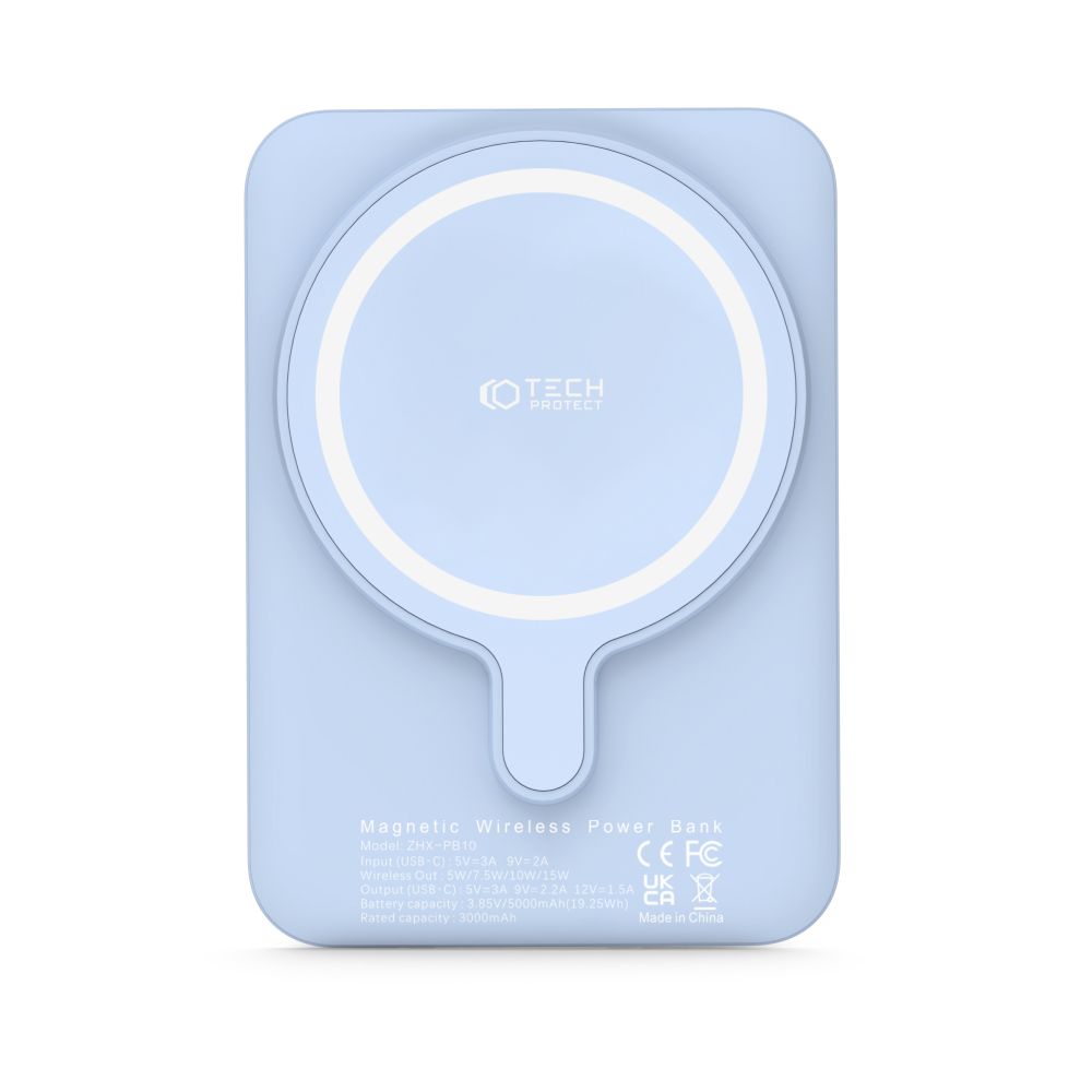 POWER BANKA TECH-PROTECT PB10 LIFEMAG MAGSAFE POWER BANK 5000MAH BLUE