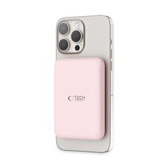 TECH-PROTECT PB10 LIFEMAG MAGSAFE POWER BANK 5000MAH ROZA