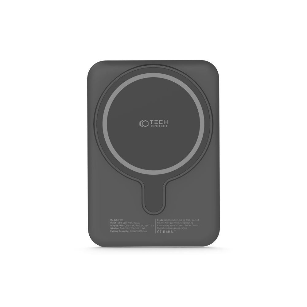 POWER BANKA TECH-PROTECT PB11 LIFEMAG MAGSAFE POWER BANK 10000MAH BLACK