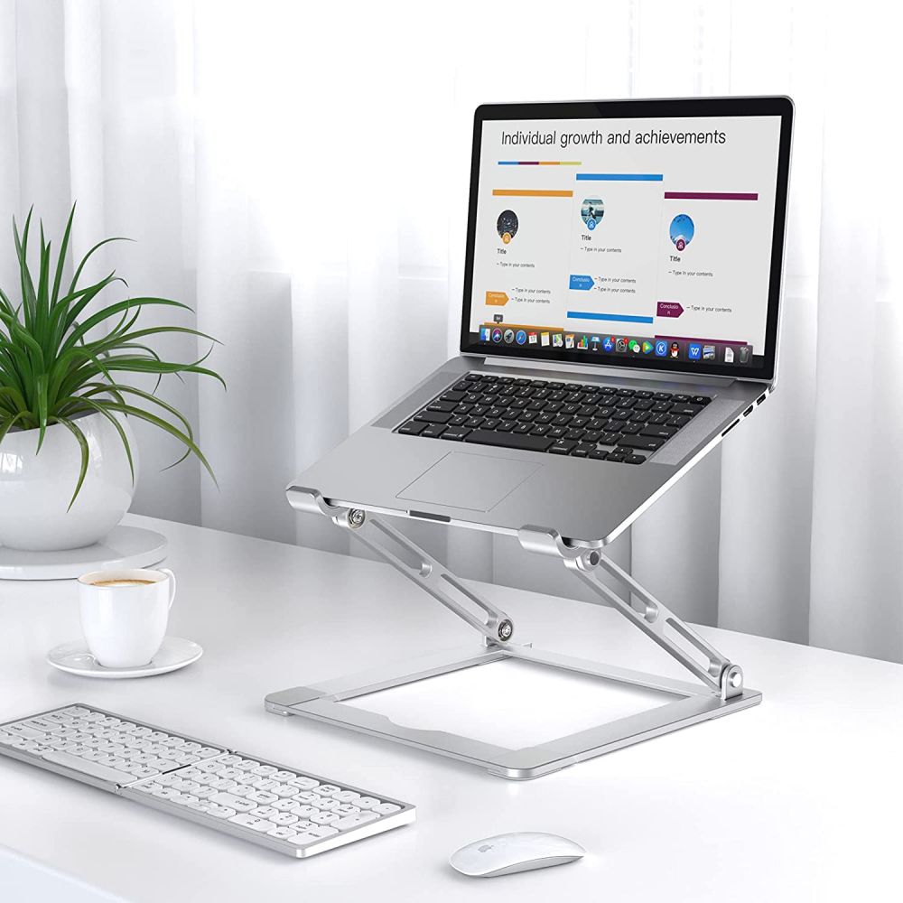 STOJAN TECH-PROTECT PRODESK UNIVERSAL LAPTOP STAND SILVER