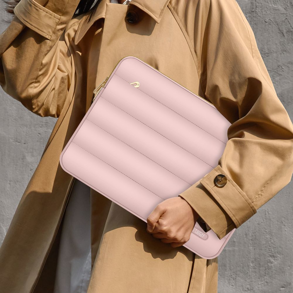 TAŠKA TECH-PROTECT PUFFY LAPTOP 13-14 DUSTY ROSE
