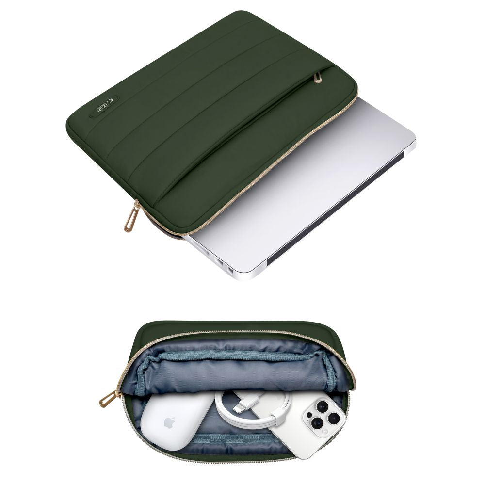 TAŠKA TECH-PROTECT PUFFY LAPTOP 15-16 ARMY GREEN