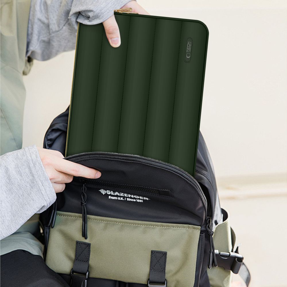 TAŠKA TECH-PROTECT PUFFY LAPTOP 15-16 ARMY GREEN