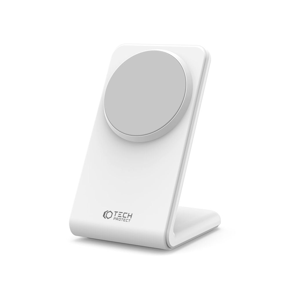BEZVODNA  TECH-PROTECT QI15W-A23 MAGNETSKA MAGSAFE BEŽIČNA PUNJAČA BIJELA