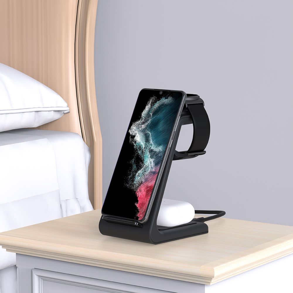 TECH-PROTECT QI15W-A36 3U1 BEŽNI PUNJAČ ZA ANDROID CRNI