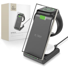 TECH-PROTECT QI15W-A36 3U1 BEŽNI PUNJAČ ZA ANDROID CRNI