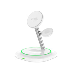 TECH-PROTECT QI15W-A46 3U1 MAGNETSKI MAGSAFE BEŽIČNI PUNJAČ BIJELI