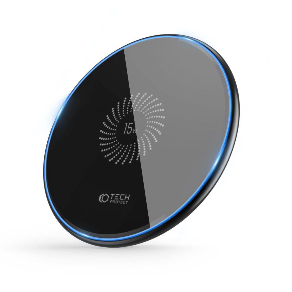 BEZDRÔTOVÁ NABÍJAČKA TECH-PROTECT QI15W-C1 WIRELESS CHARGER 15W BLACK