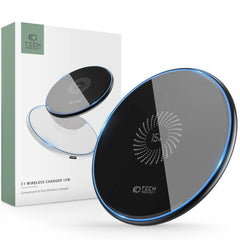 BEZDRÔTOVÁ NABÍJAČKA TECH-PROTECT QI15W-C1 WIRELESS CHARGER 15W BLACK