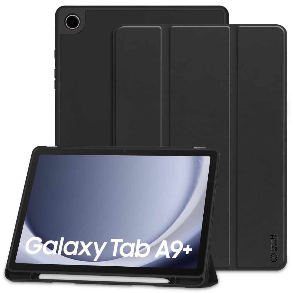 KRYT / OBAL NA SAMSUNG GALAXY TAB A9+ PLUS 11.0 X210 / X215 / X216 TECH-PROTECT SC PEN BLACK