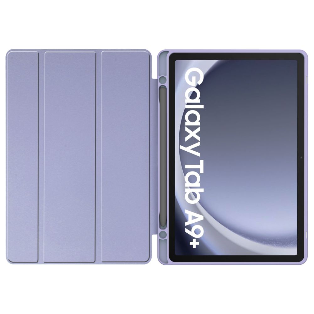 KRYT / OBAL NA SAMSUNG GALAXY TAB A9+ PLUS 11.0 X210 / X215 / X216 TECH-PROTECT SC PEN HYBRID VIOLET MARBLE