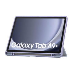 KRYT / OBAL NA SAMSUNG GALAXY TAB A9+ PLUS 11.0 X210 / X215 / X216 TECH-PROTECT SC PEN HYBRID VIOLET MARBLE