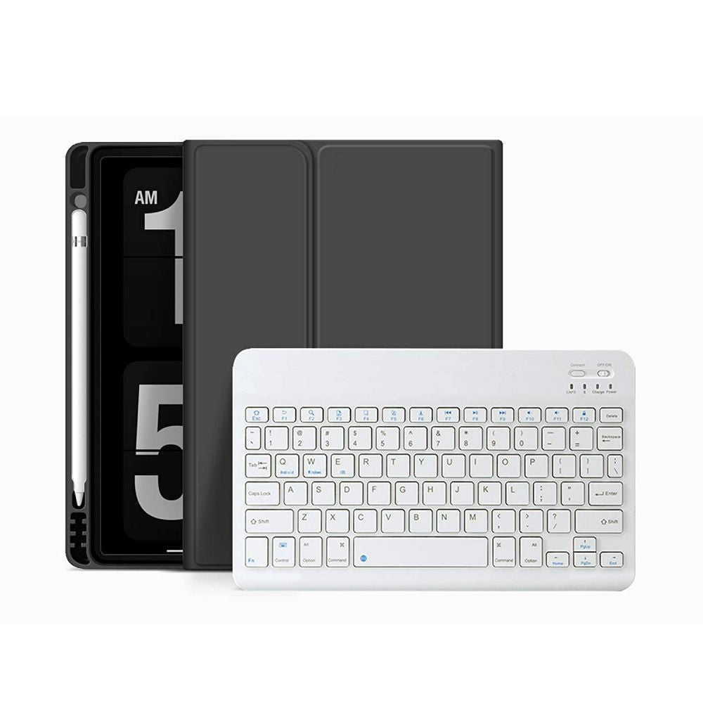 S TIPKOVNICOM ZA IPAD 10.2 7 / 8 / 9 / 2019-2021 TECH-PROTECT SC PEN CRNA